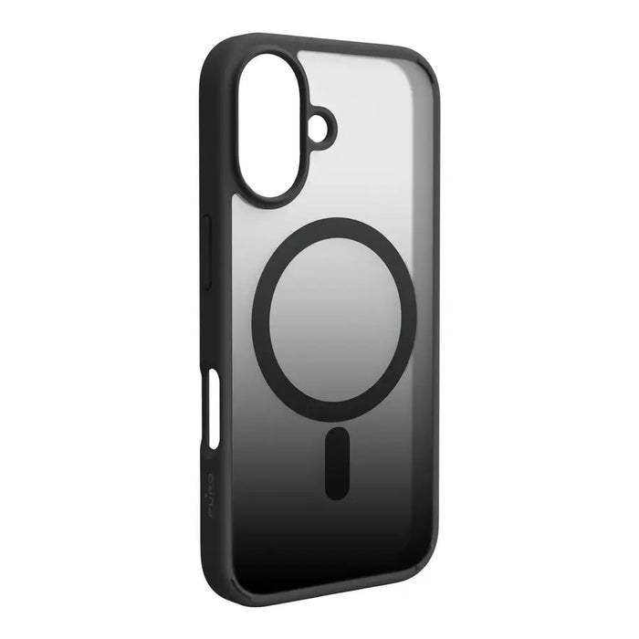 Puro Gradient MagSafe Silicone Case for iPhone 16 Plus - Black - Cell phone cases and covers<<<HurtelXML