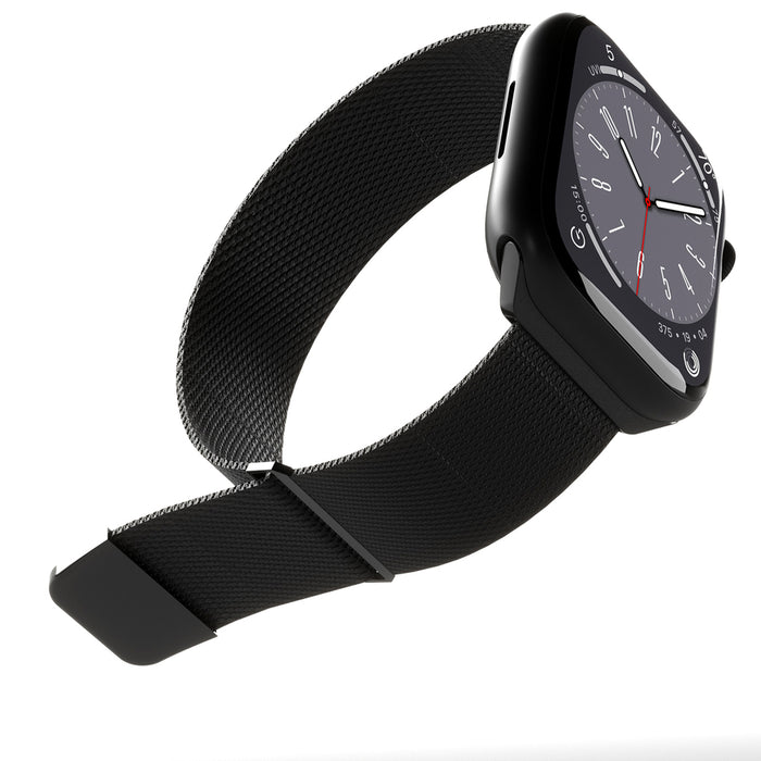 Puro 'MILANESE' Watch band for Apple Watch 42-44-45-49m, black