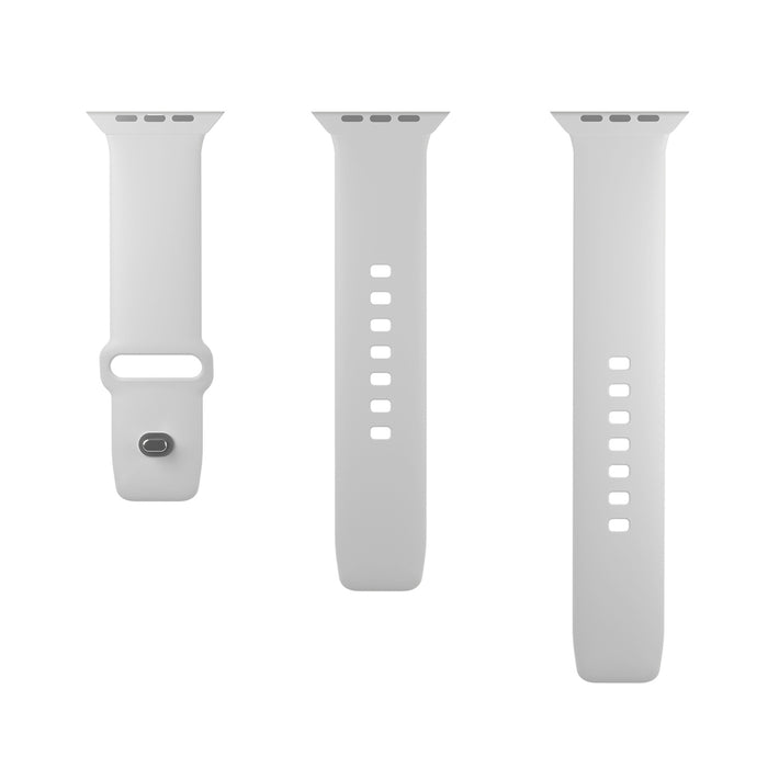Puro Icon Silicone Strap for Apple Watch 38 / 40 / 41 mm - White (2 pcs.)