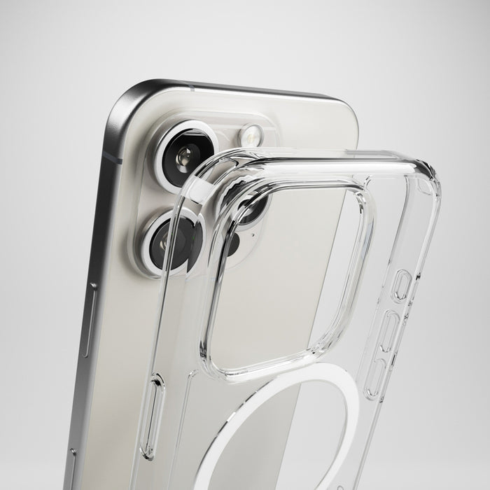 Puro Impact Clear D3O MagSafe Silicone Case for iPhone 16 Pro Max - Transparent