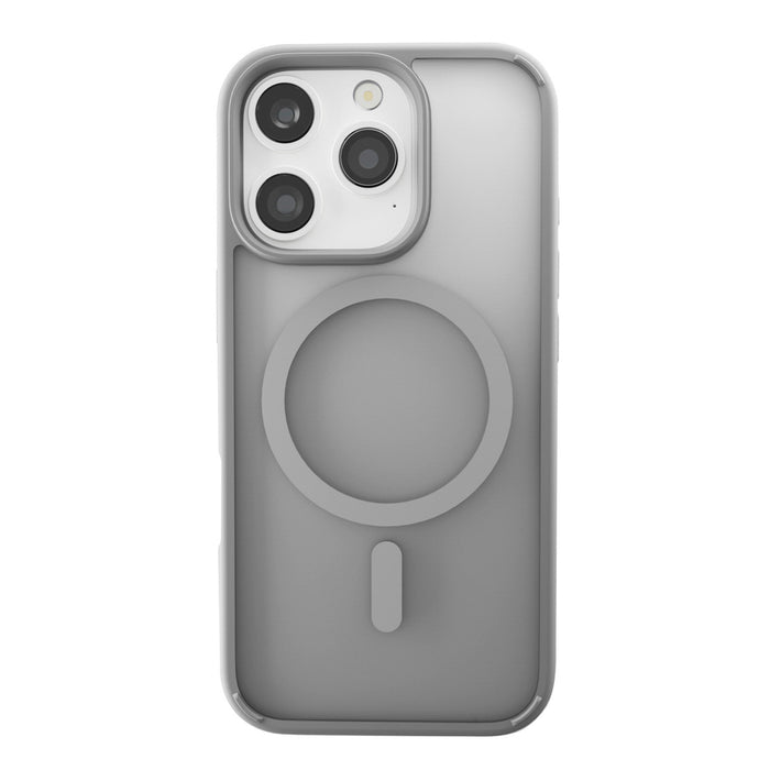 Puro Gradient MagSafe Silicone Case for iPhone 16 Pro - Silver