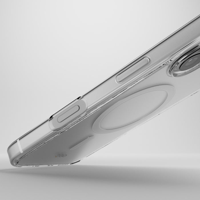 Puro Impact Clear D3O MagSafe Silicone Case for iPhone 16 - Transparent