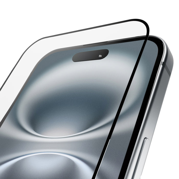 Puro Frame Tempered Glass with frame for iPhone 16