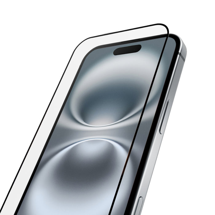 Puro Frame Tempered Glass with frame for iPhone 16