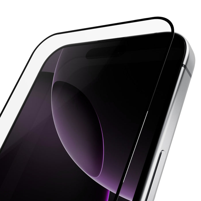 Puro Frame Tempered Glass with frame for iPhone 16 Pro