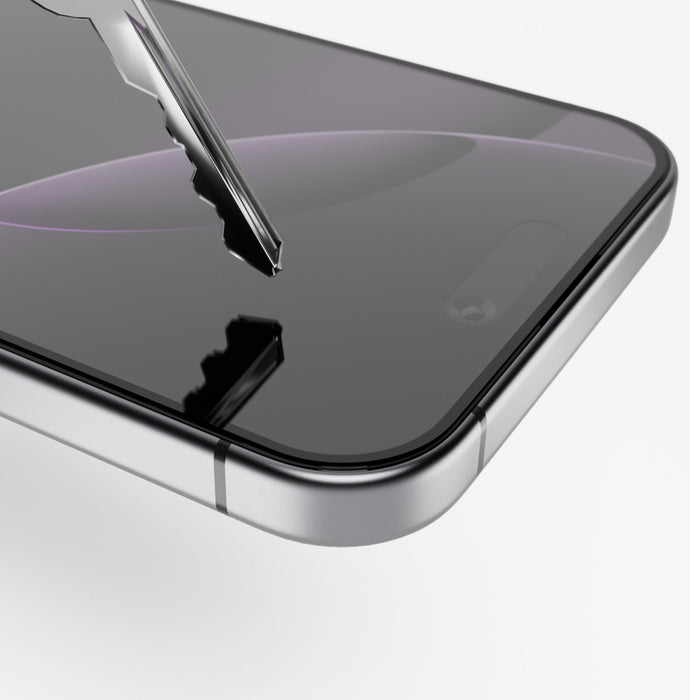 Puro Frame Tempered Glass with frame for iPhone 16 Pro