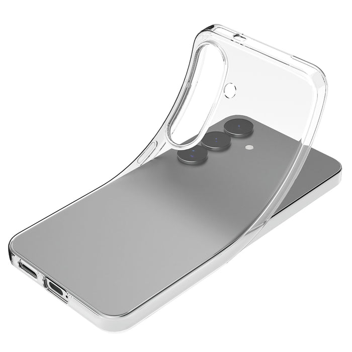 Silicone Case Puro 03 Nude for Samsung Galaxy S25 - Transparent