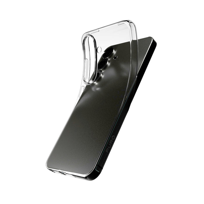 Silicone Case Puro 03 Nude for Samsung Galaxy S25 - Transparent