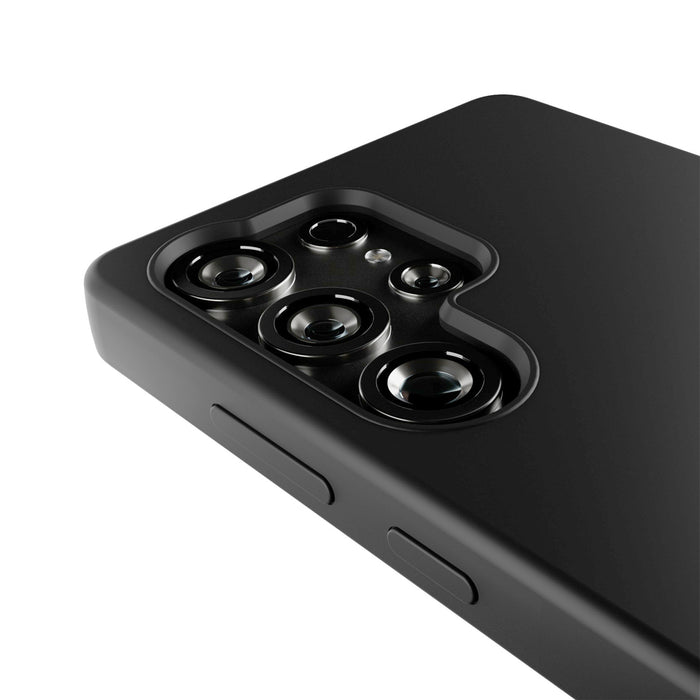 Puro Icon Silicone Case for Samsung Galaxy S25 Ultra - Black
