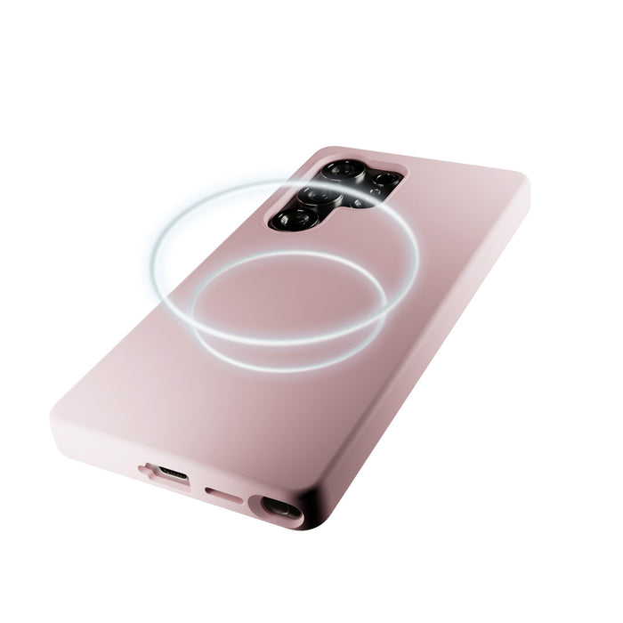 Puro Icon Silicone Case for Samsung Galaxy S25 Ultra - Pink