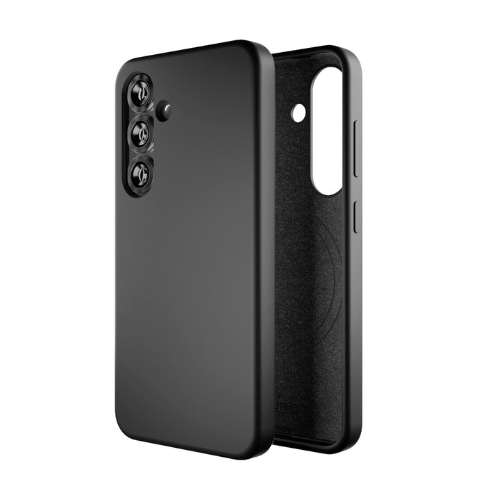 Puro Icon Silicone Case for Samsung Galaxy S25+ - Black