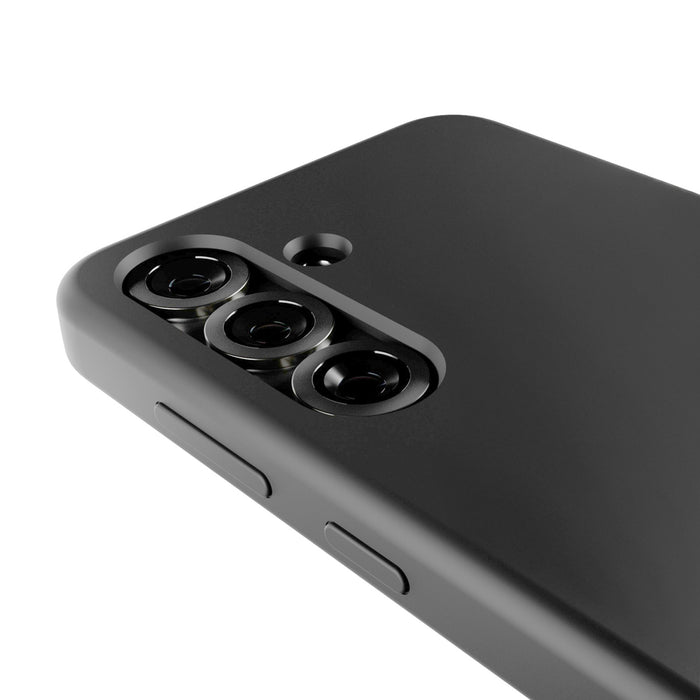 Puro Icon Mag Silicone Case with MagSafe for Samsung Galaxy S25 - Black