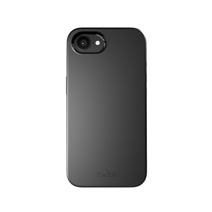 Puro Icon Mag Pro MagSafe Silicone Case for iPhone 16e/17e - Black