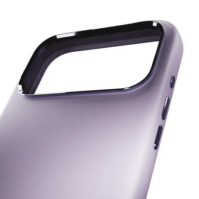Puro Icon Mag Pro Liquid Silicone Case for iPhone 17 Pro Max, MagSafe Compatible, with Camera Protection and Aluminum Buttons - Pink