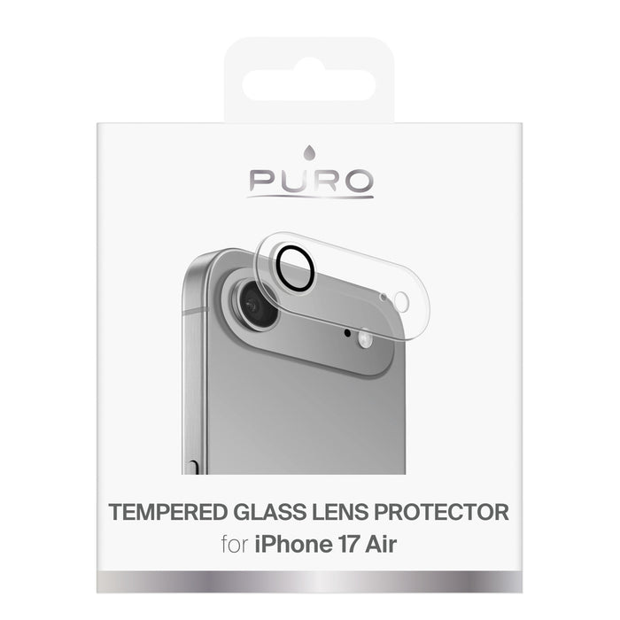 Puro Camera Standard Tempered Glass for iPhone 17 Air for the camera island and lens