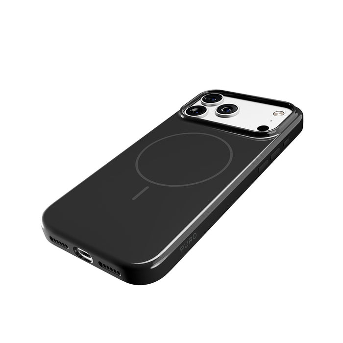 Puro Pulse Protective Case for iPhone 17 Pro Max Polycarbonate - Black