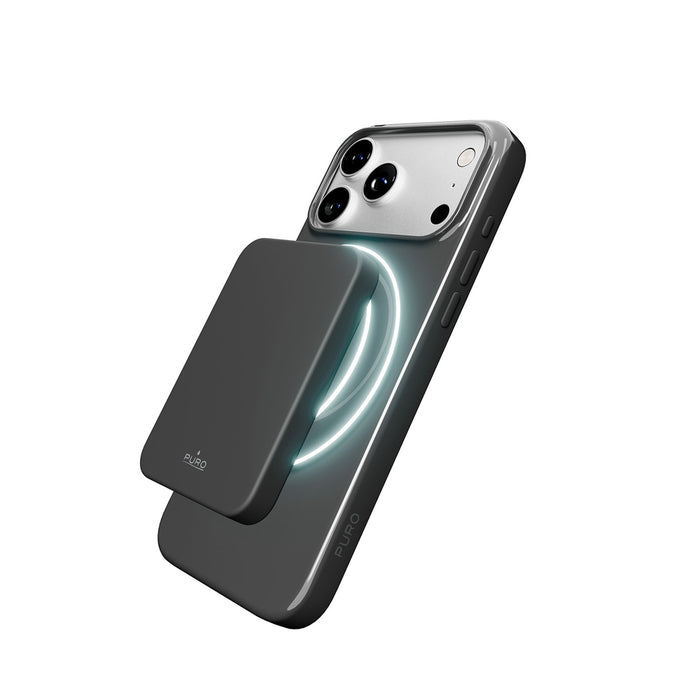 Puro Pulse Protective Case for iPhone 17 Pro Max Polycarbonate - Black