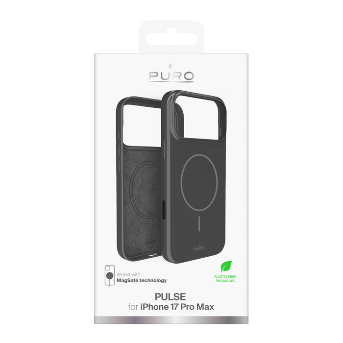 Puro Pulse Protective Case for iPhone 17 Pro Max Polycarbonate - Gray