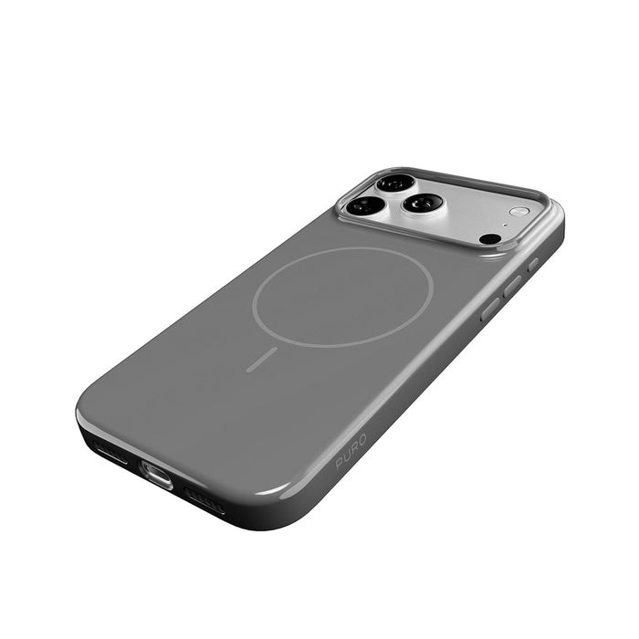 Puro Pulse Protective Case for iPhone 17 Pro Max Polycarbonate - Gray