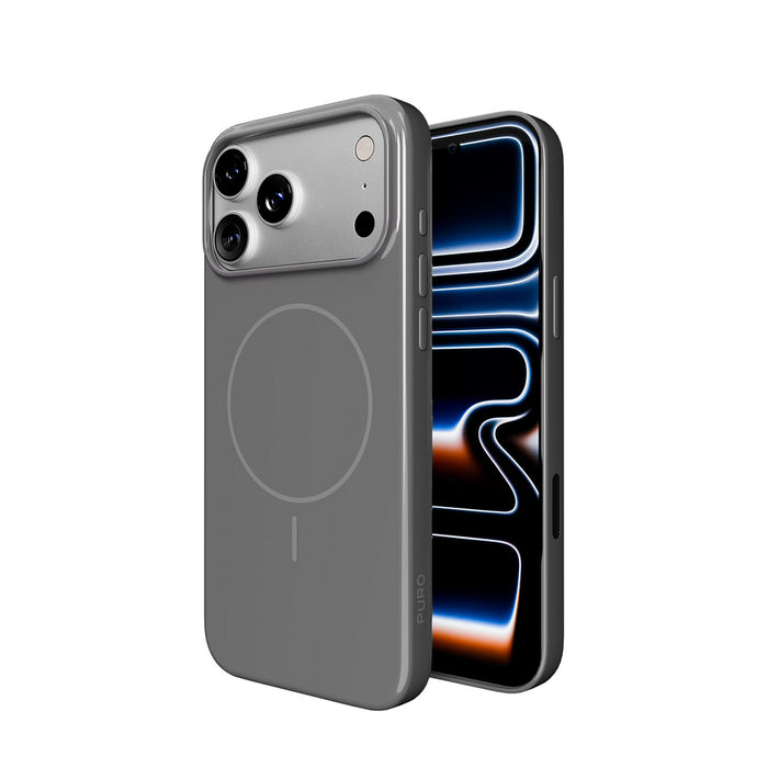 Puro Pulse iPhone 17 Pro Polycarbonate Protective Case - Gray