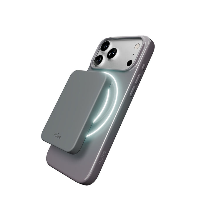Puro Pulse iPhone 17 Pro Polycarbonate Protective Case - Gray
