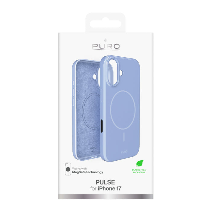 Puro Pulse iPhone 17 polycarbonate protective case - blue