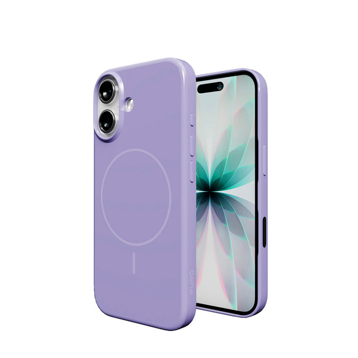Puro Pulse iPhone 17 Polycarbonate Protective Case - Purple