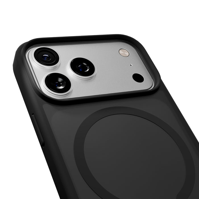 Puro Gradient TPU Case Compatible with MagSafe for iPhone 17 Pro Max - Black
