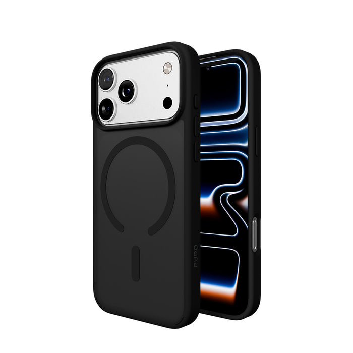 Puro Gradient TPU MagSafe Compatible Case for iPhone 17 Pro - Black