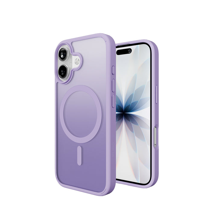 Puro Gradient TPU MagSafe Compatible Case for iPhone 17 - Purple