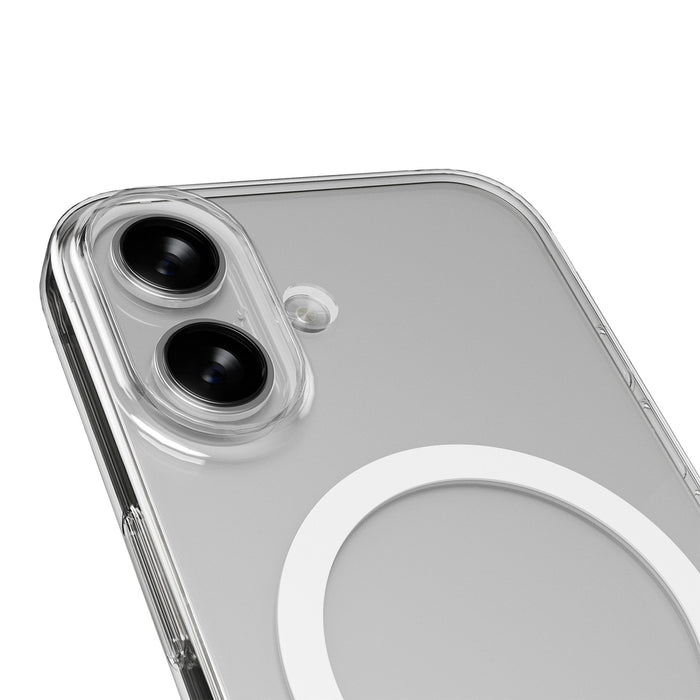 Puro 0.3 MAG Ultra-Slim TPU Case Compatible with MagSafe for iPhone 17 - Transparent