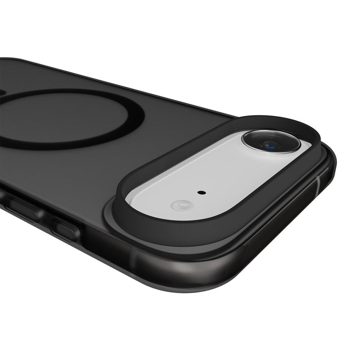 Puro Daylight Magsafe Compatible Silicone Case for iPhone 17 Air - Translucent Black