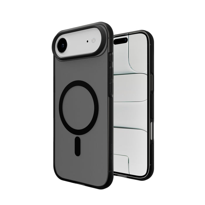 Puro Daylight Magsafe Compatible Silicone Case for iPhone 17 Air - Translucent Black