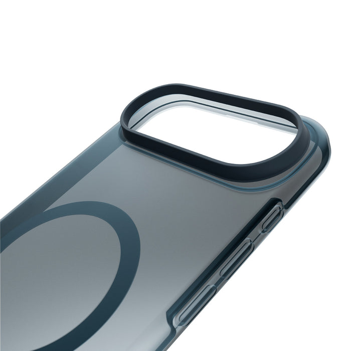 Puro Daylight Magsafe Compatible Silicone Case for iPhone 17 Air - Translucent Turquoise