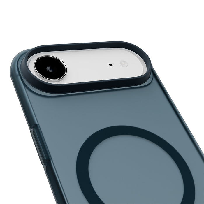 Puro Daylight Magsafe Compatible Silicone Case for iPhone 17 Air - Translucent Turquoise