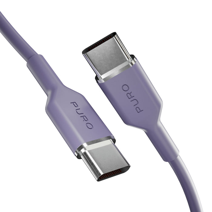Puro ICON USB-C - USB-C Cable 1.5m - Purple