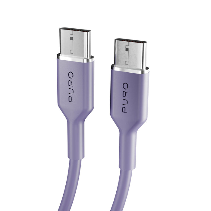 Puro ICON USB-C - USB-C Cable 1.5m - Purple
