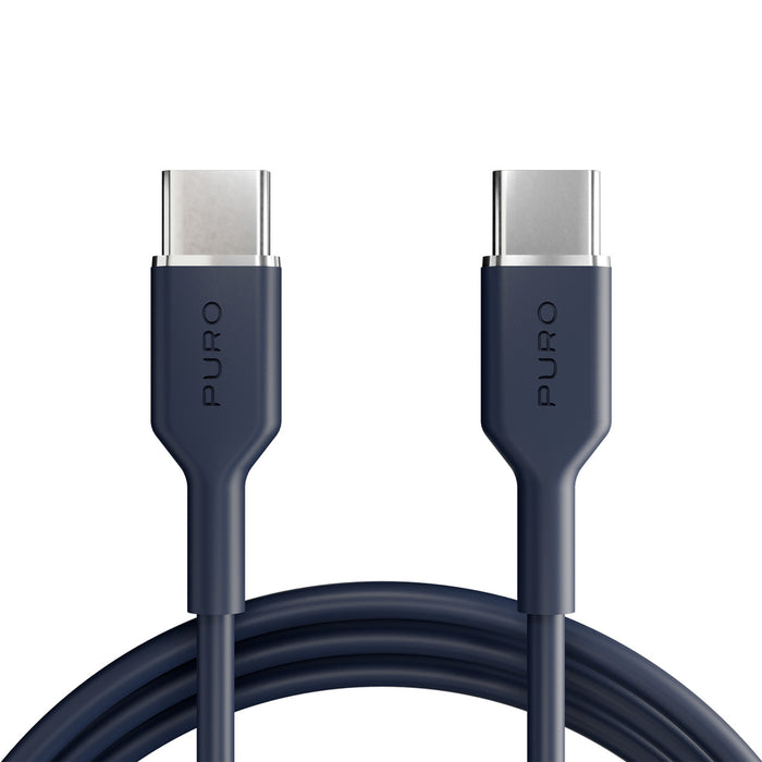 Puro ICON USB-C - USB-C Cable 1.5m - Navy Blue