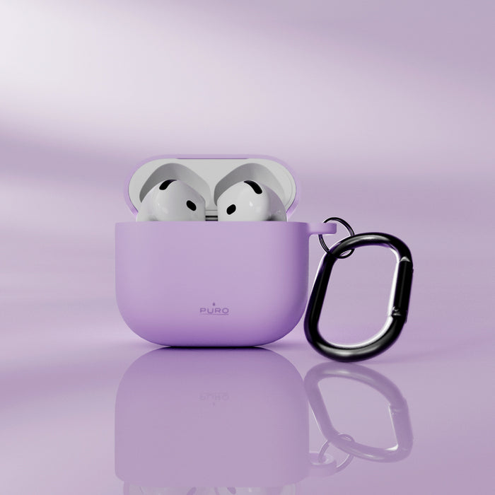 Puro Icon Case for AirPods 4 - Purple