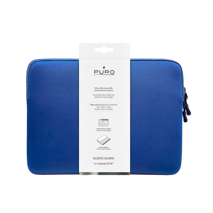 Puro Slim Guard 14" Laptop Bag - Blue
