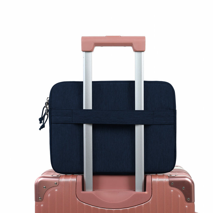Puro Lite 16" Laptop Bag - Navy Blue