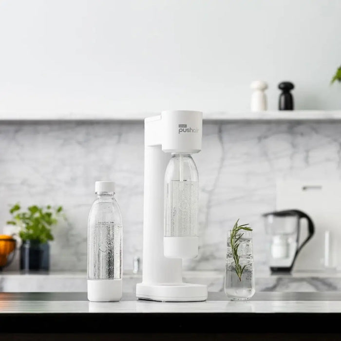 PushAir 2 bottles for Dafi 0.7 l saturator white - Jars and bottlesWSZ-SIB<<<EquipmentWSZ<<<ActionPL