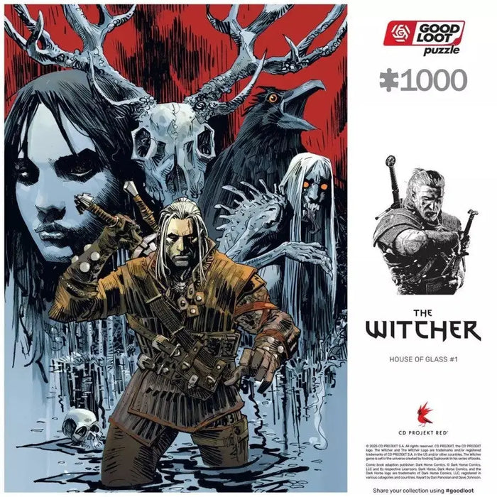 Puzzle Good Loot Comic Book - The Witcher: House of Glass 1000 pc(s) - TraditionalPUZ-TRA<<<(Games and Toys)