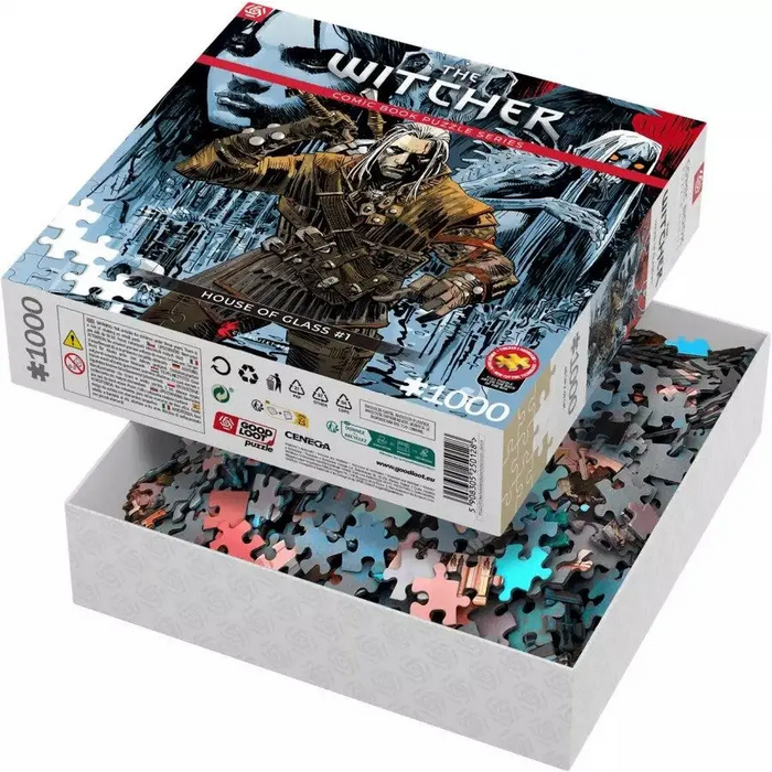Puzzle Good Loot Comic Book - The Witcher: House of Glass 1000 pc(s) - TraditionalPUZ-TRA<<<(Games and Toys)