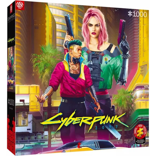Puzzle Good Loot Gaming - Cyberpunk 2077: Kitsch Style 1000 pc(s) - TraditionalPUZ-TRA<<<(Games and Toys)