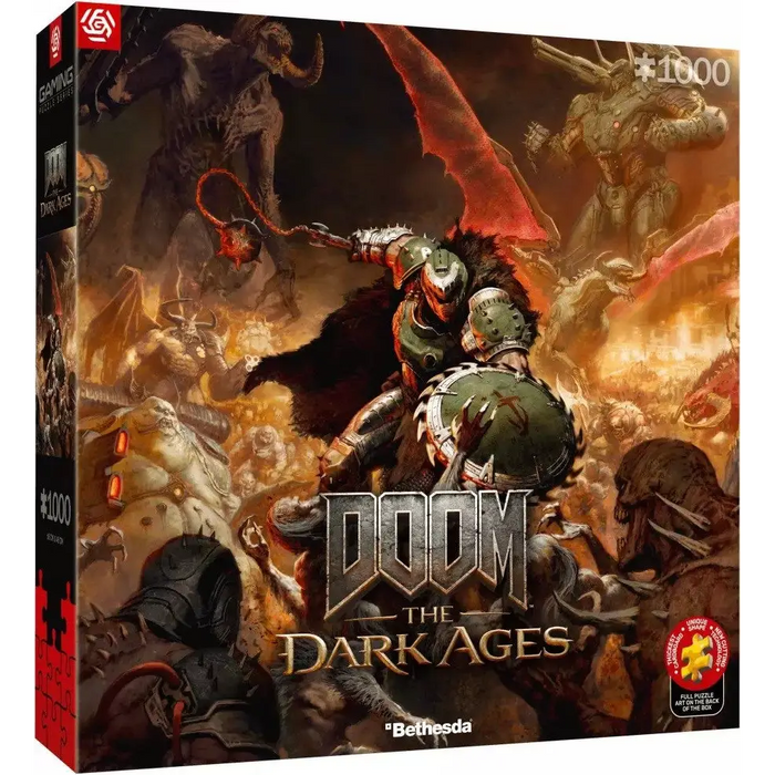 Puzzle Good Loot Gaming - Doom: The Dark Ages - Slayer’s Rage 1000 pc(s) - TraditionalPUZ-TRA<<<(Games and Toys)