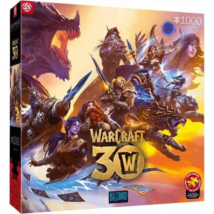 Puzzle Good Loot Gaming - World of Warcraft: Warcraft 30th Anniversary 1000 pc(s) - TraditionalPUZ-TRA<<<(Games