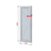 PVC BATHROOM DOOR WITH THERMAL PANEL PROFILINK 70X200 CM. LEFT - Врати<<<Врати и обков<<<Строителни