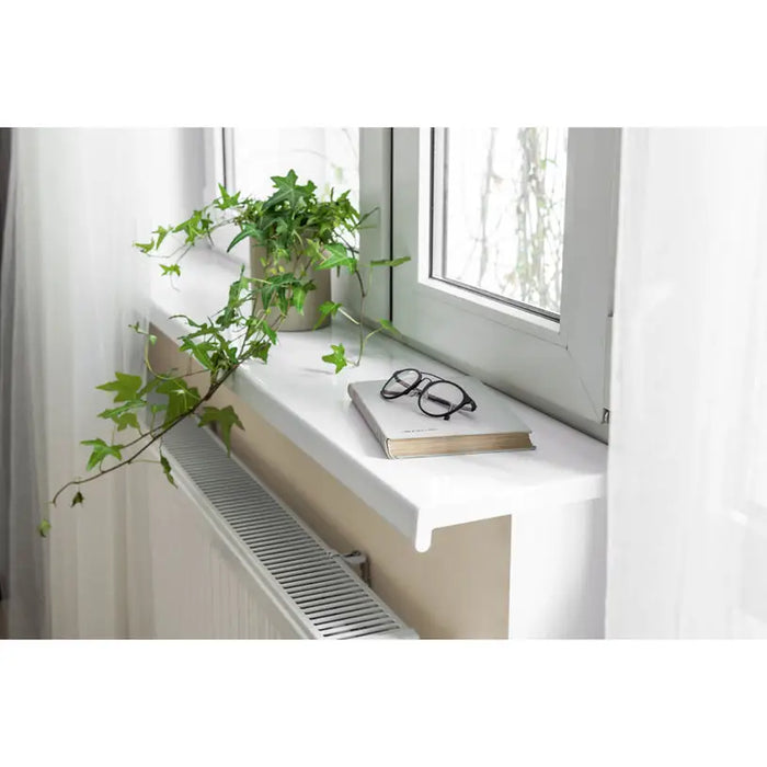 PVC WINDOW SINGLE FOR INTERIOR INSTALLATION VILO WHITE 25X200 CM. - Первази и аксесоари за