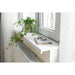 PVC WINDOW SINGLE FOR INTERIOR INSTALLATION VILO WHITE 25X200 CM. - Первази и аксесоари за